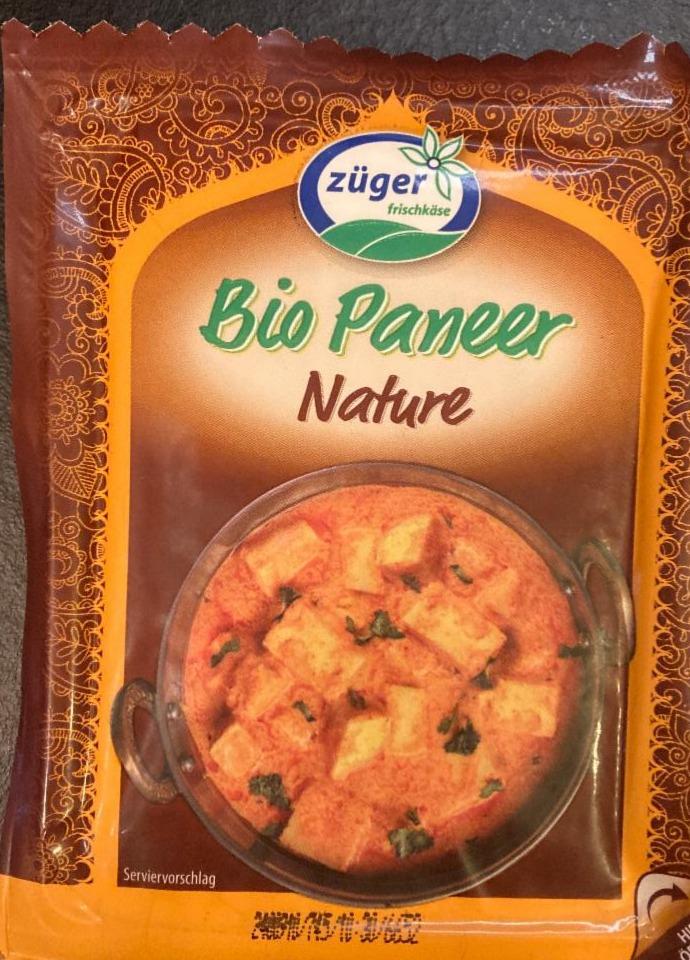 Fotografie - Bio Paneer Nature Züger Frischkäse