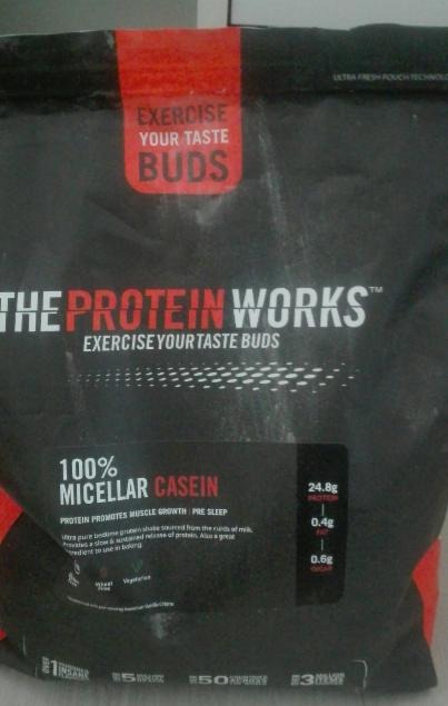 Fotografie - 100% micellar casein choc mint brownie