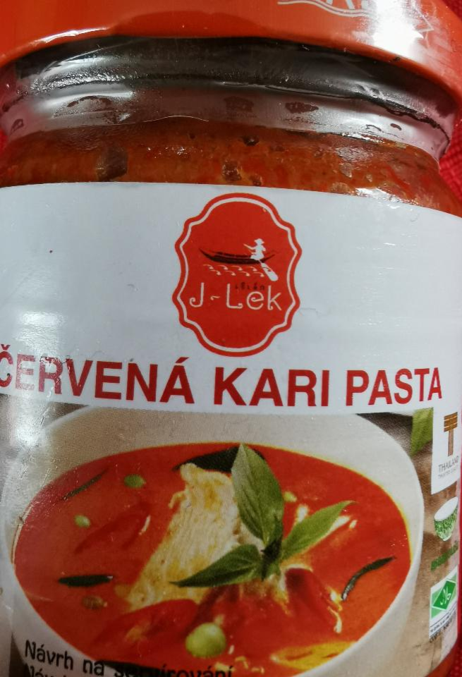 Fotografie - Červená kari pasta J-Lek