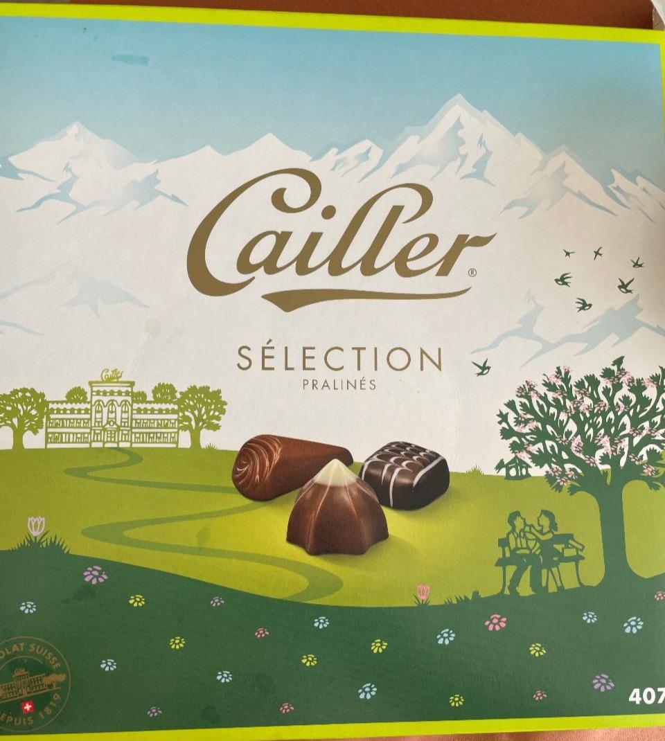 Fotografie - Sélection pralinés Cailler