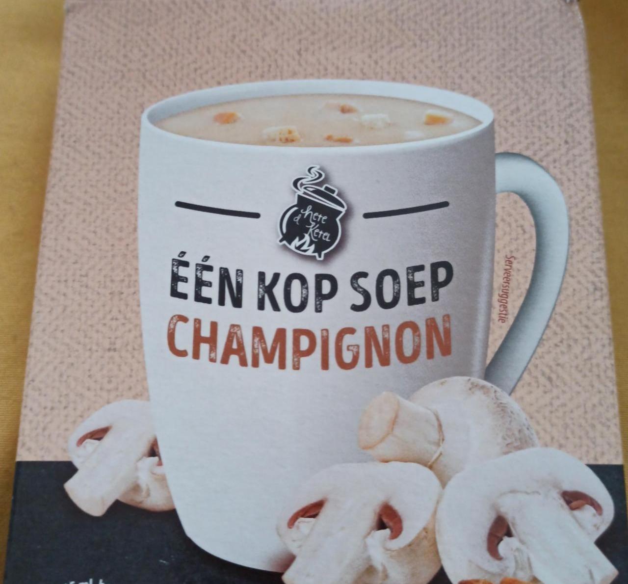 Fotografie - Één kop Soep champignon