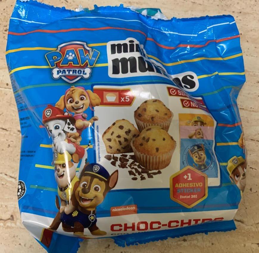 Fotografie - Mini Muffins Choc Cips Paw Patrol