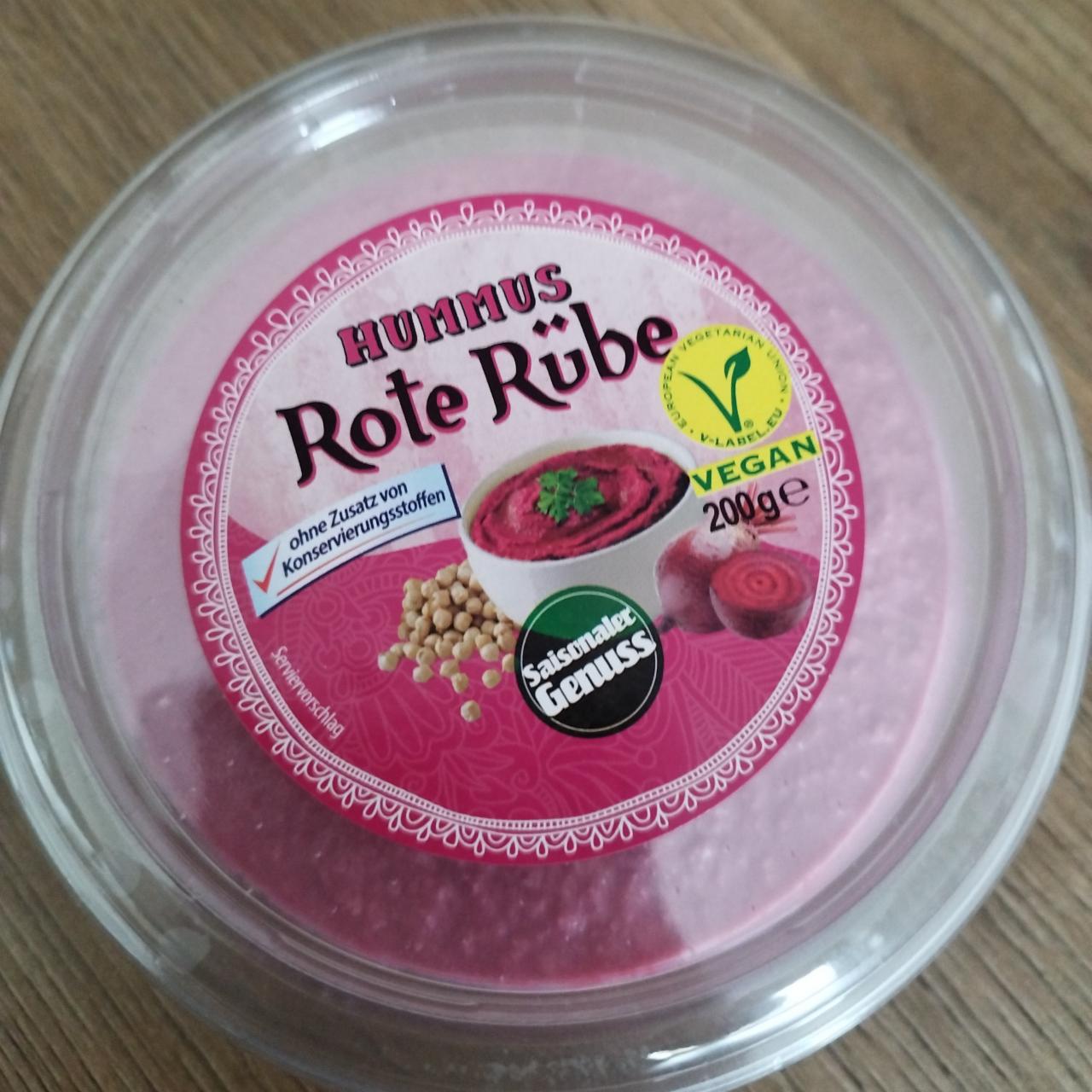 Fotografie - Rote Rübe hummus Saisonaler Genuss