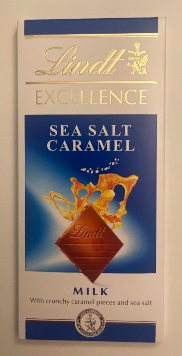 Fotografie - Excellence sea salt caramel milk Lindt