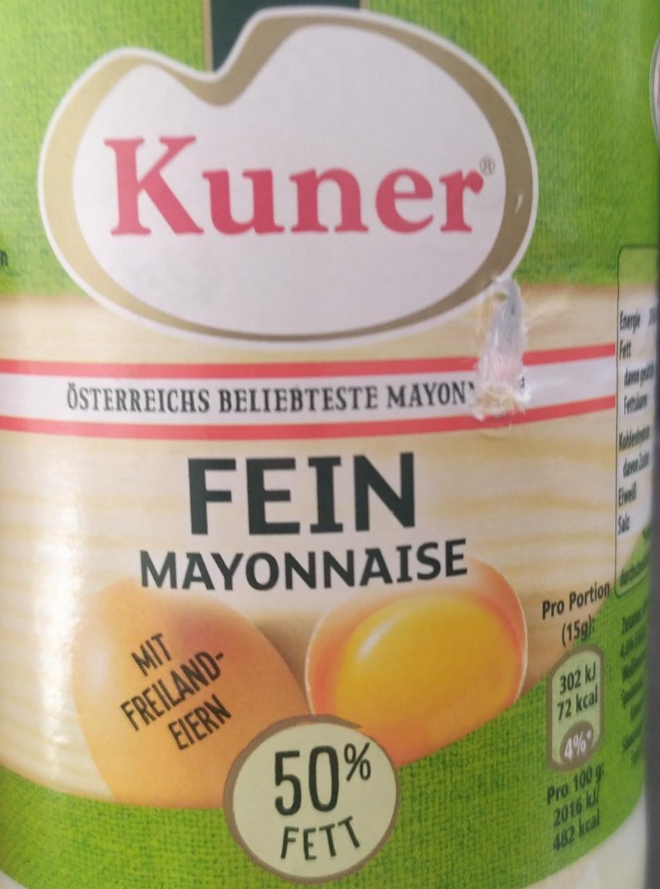 Fotografie - Fein mayonnaise Kuner