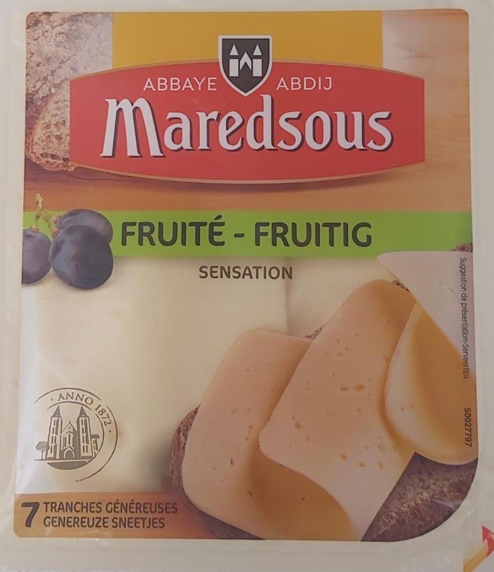 Fotografie - Sýr Maredsous Fruité Fruitig