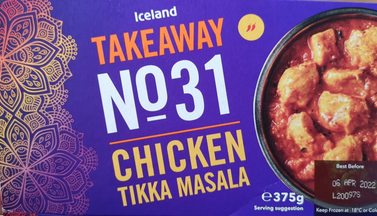 Fotografie - Chicken tikka masala Iceland