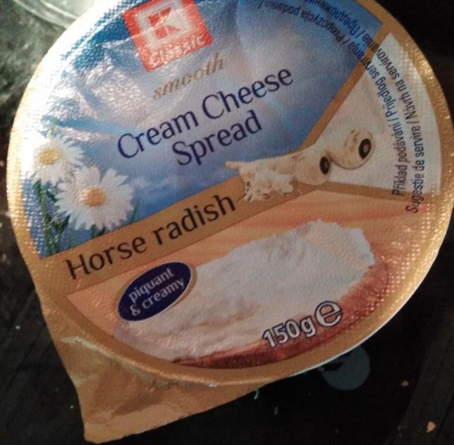 Fotografie - Cream Cheese Spread Horse radish K-Classic