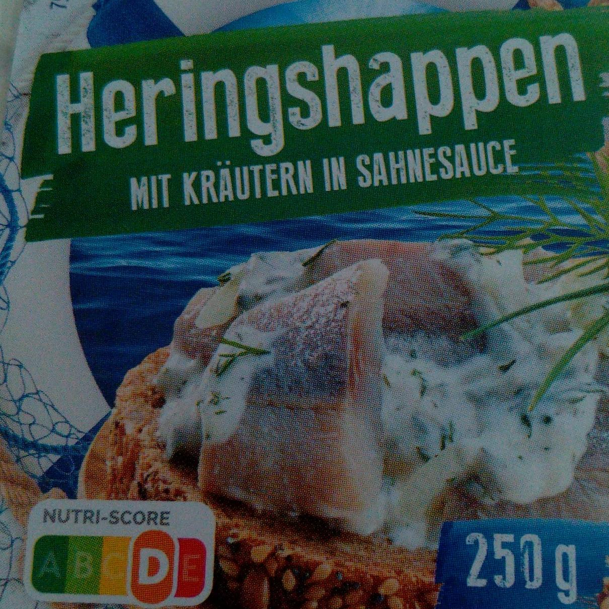 Fotografie - Heringshappen mit kräutern in sahnesauce Penny