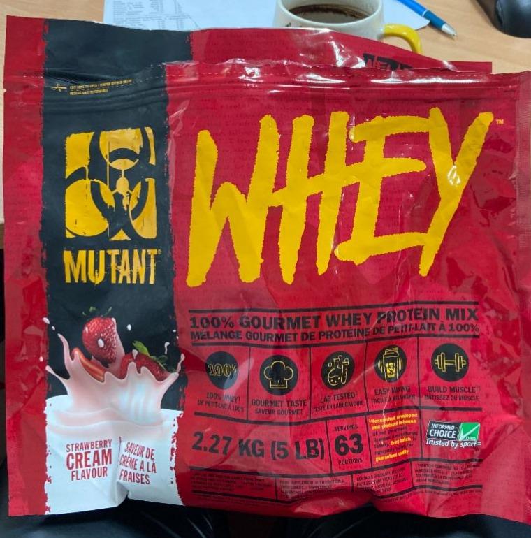 Fotografie - Mutant Whey protein