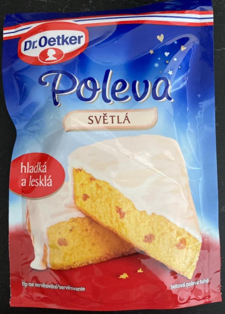 Fotografie - Poleva světlá Dr.Oetker