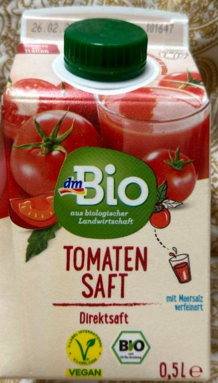 Fotografie - Tomaten Saft Direktsaft dmBio