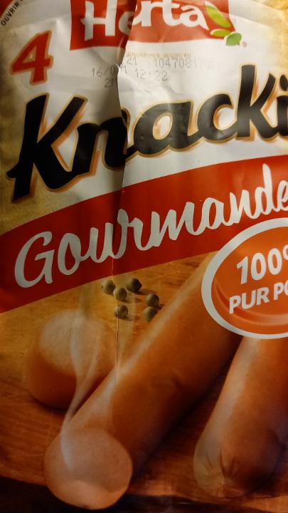 Fotografie - Knacki Gourmande 100% Pur Porc Herta