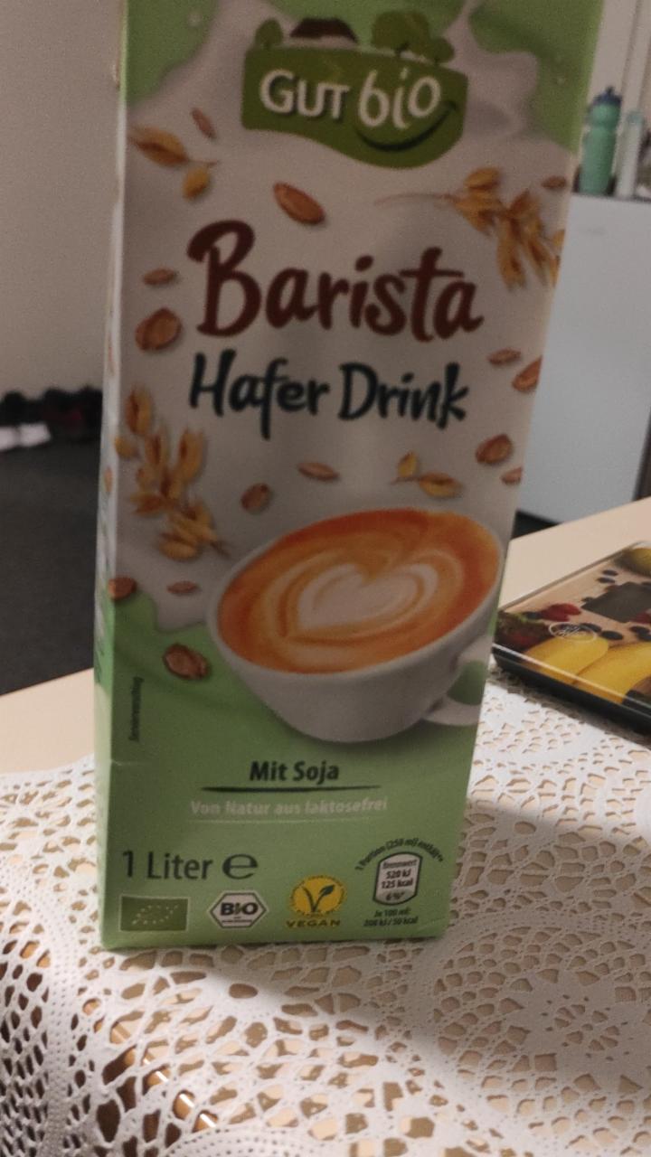 Fotografie - Barista ovesné mléko Gut bio