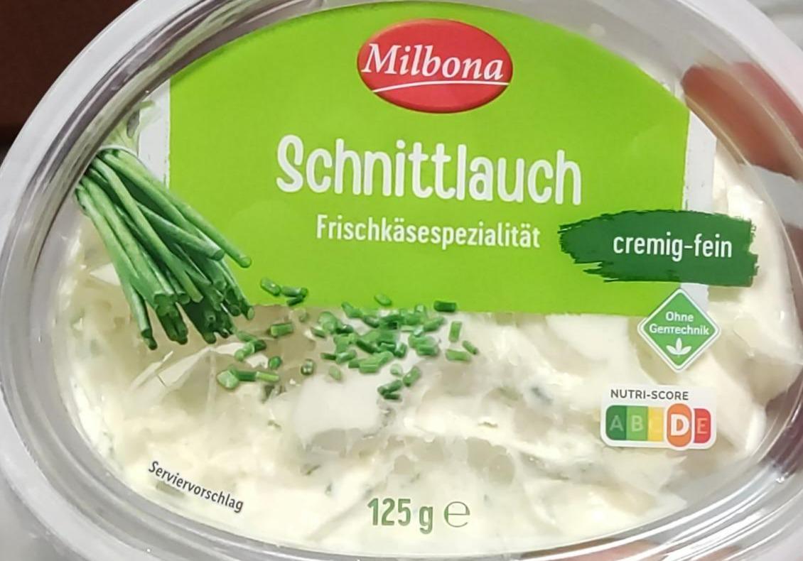 Fotografie - Schnittlauch frischkäse cremig-fein Milbona