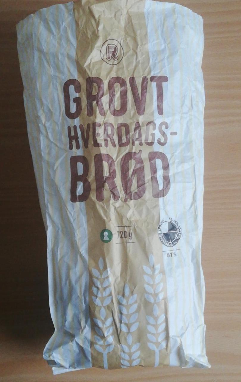 Fotografie - Grovt hverdags-brød Rema