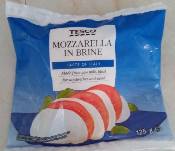 Fotografie - Mozzarella in Brine Tesco