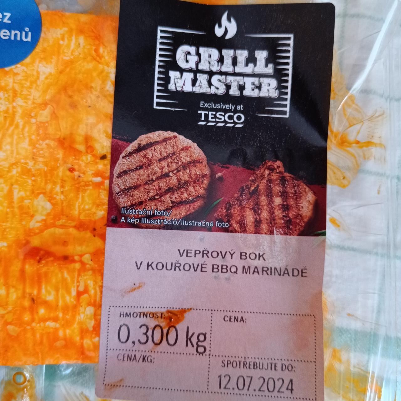 Fotografie - Vepřový bok v kouřové bbq marinádě Grill master