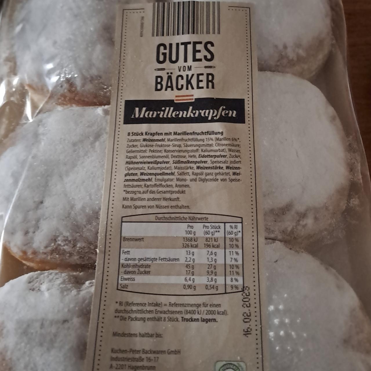 Fotografie - Marillenkrapfen Gutes Von Bäcker