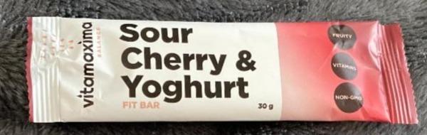 Fotografie - Sour cherry & yoghurt Fit bar Vitamaxima