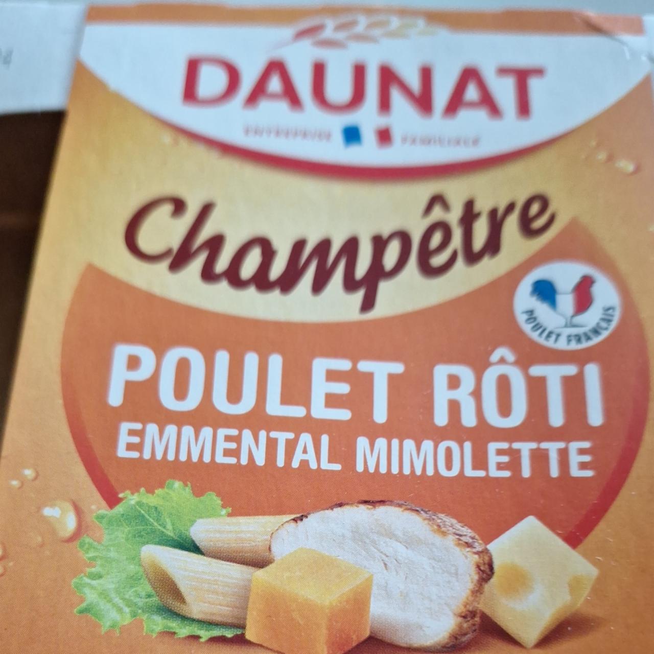 Fotografie - Poulet rôti emmental mimolette Daunat