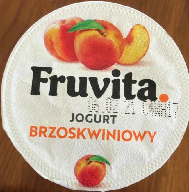 Fotografie - Jogurt Brzoskwiniowy FruVita