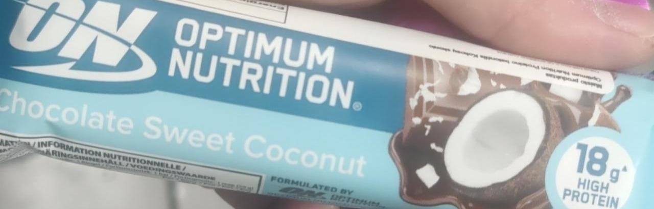 Fotografie - Chocolate Sweet Coconut Optimum Nutrition