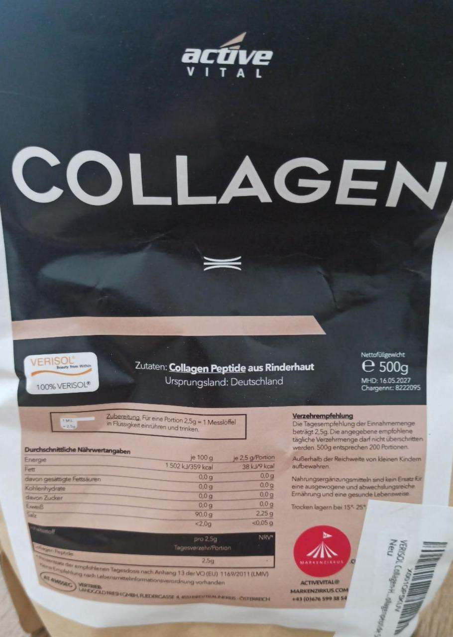 Fotografie - Collagen Active vital