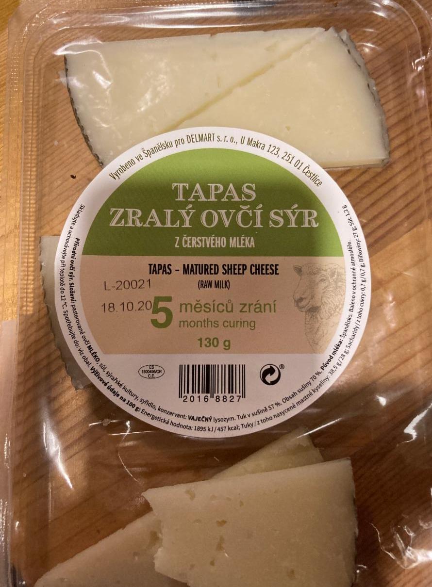 Fotografie - Tapas zralý ovčí sýr Delmart