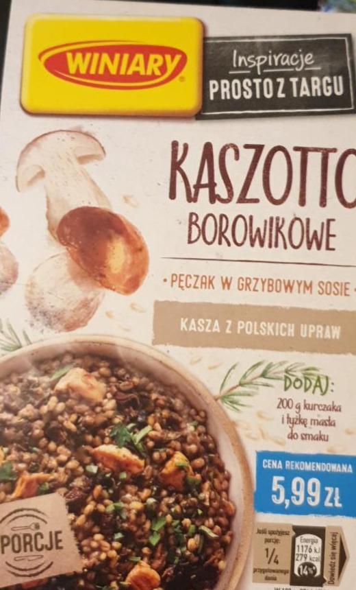 Fotografie - Kaszotto borowikowe Pęczak w grzybowym sosie Winiary