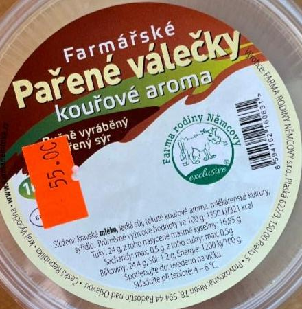 Fotografie - Farmářské pařené válečky kouřové aroma Farma rodiny Němcovy