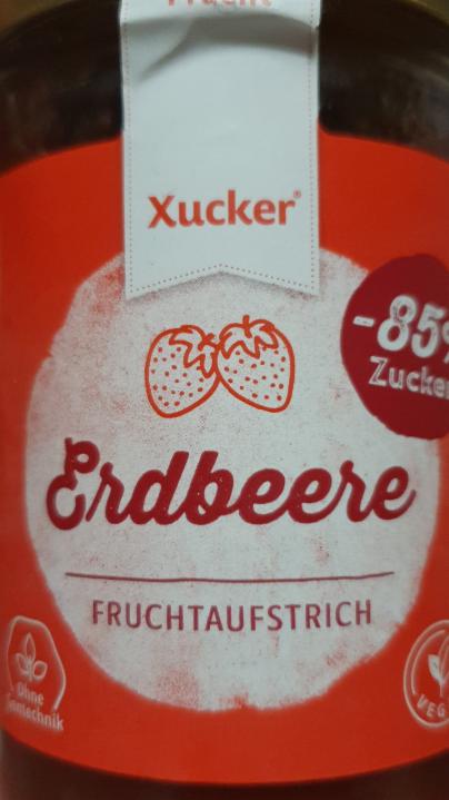 Fotografie - xucker erdbeere fruchtaufstrich