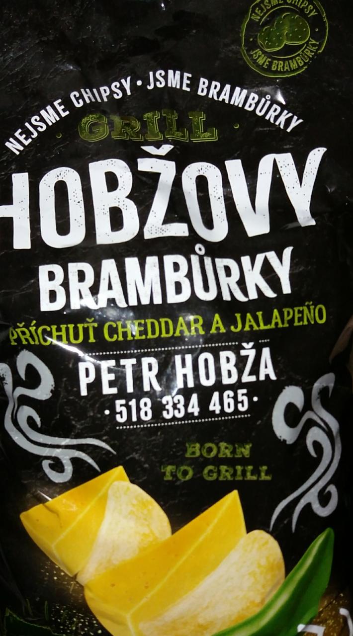 Fotografie - Hobžovy Brambůrky Cheddar a Jalapeňo