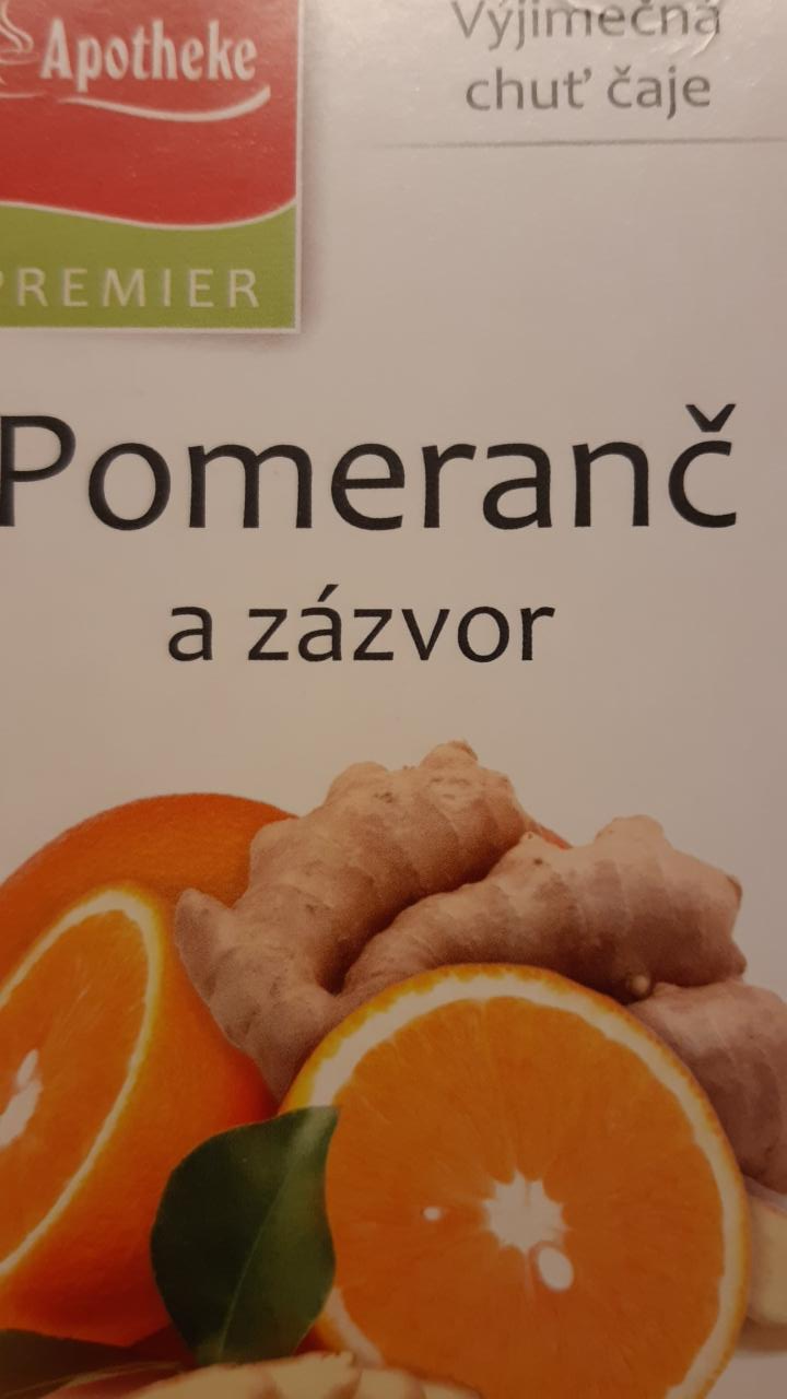 Fotografie - Pomeranč a zázvor čaj Apotheke