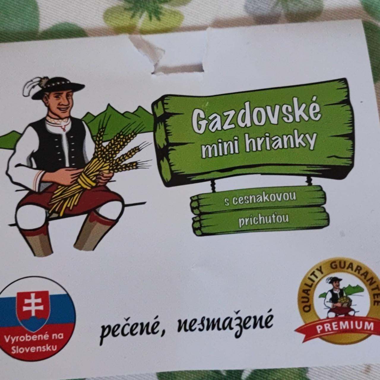 Fotografie - Gaudovske mini hrianky s cesnakovou prichuťou pečené, nesmažené SlovChips