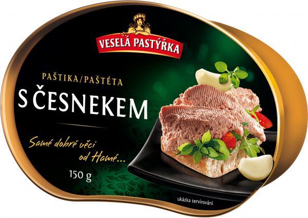 Fotografie - paštika s česnekem Veselá pastýřka