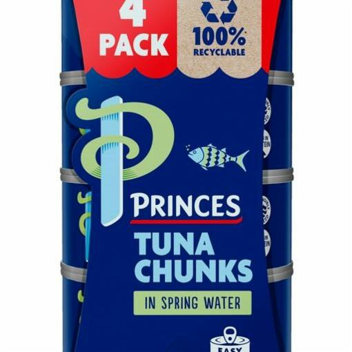 Fotografie - PRINCESS Tuna Chunks in Springwater (zcezené)