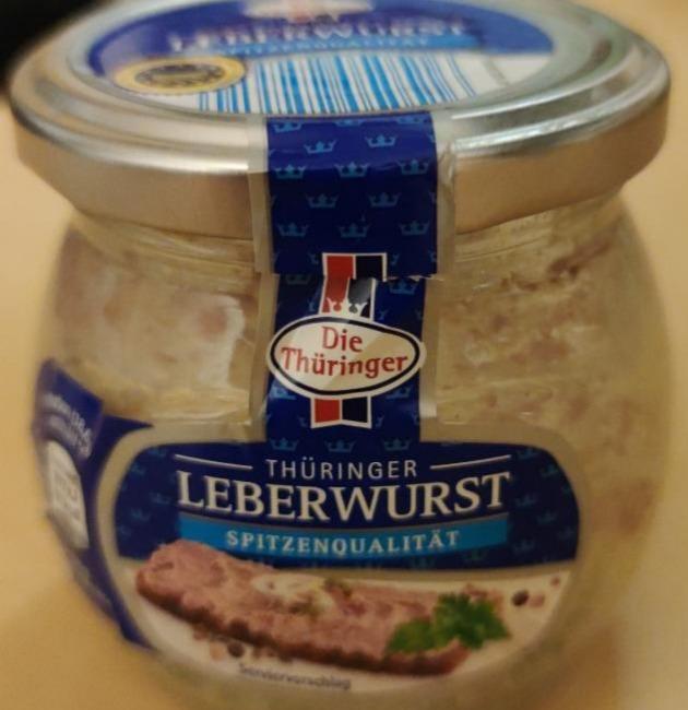 Fotografie - Leberwurst Die Thüringer