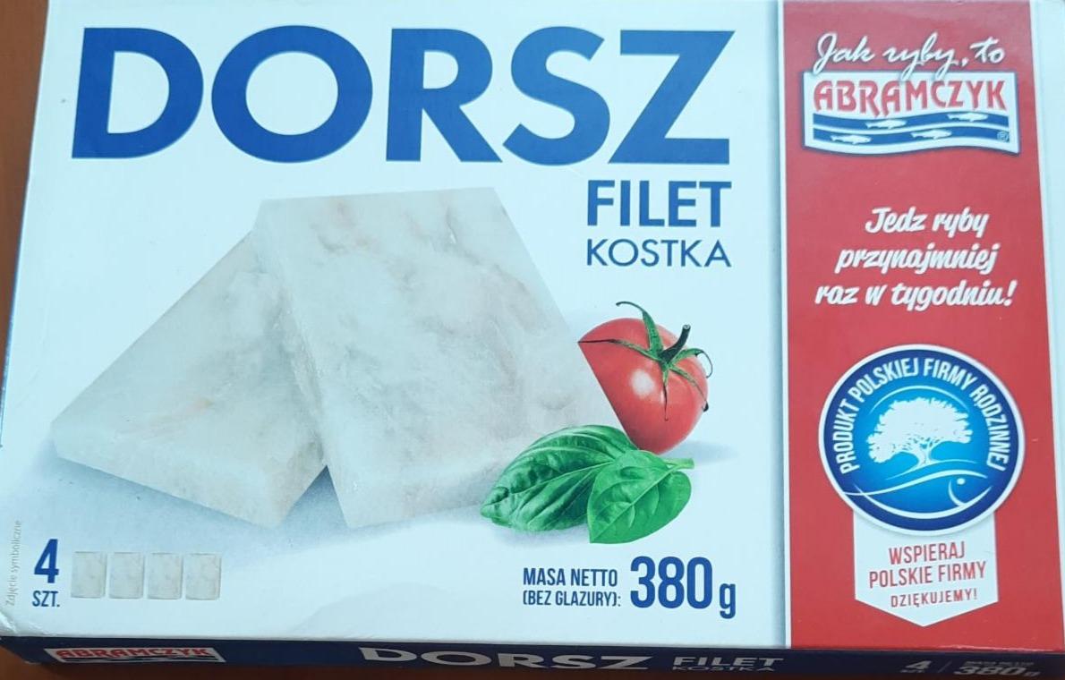 Fotografie - Dorsz Filet kostka Abramczyk