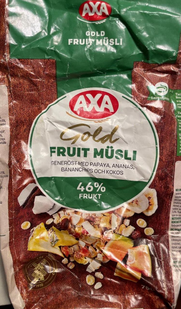 Fotografie - Gold Fruit müsli AXA