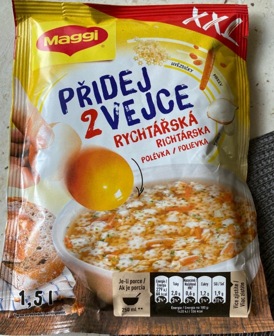 Fotografie - Přidej 2 vejce Rychtářská polévka Maggi