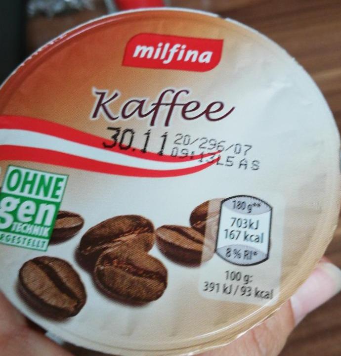 Fotografie - Kaffee Joghurt Milfina