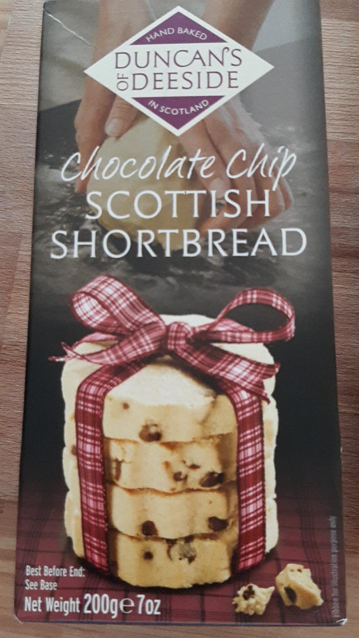 Fotografie - Chocolate Chip Scottish Shortbread Duncan's of Deeside