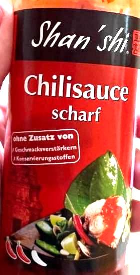 Fotografie - Chilisauce scharf Shan'shi