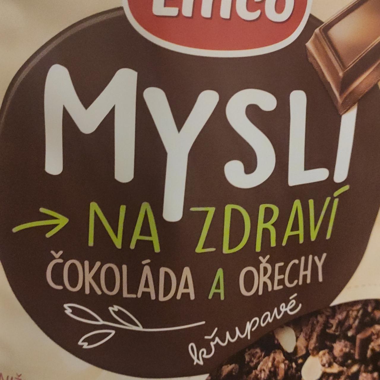 Fotografie - Mysli na zdraví ovesné sušenky čokoládové Emco