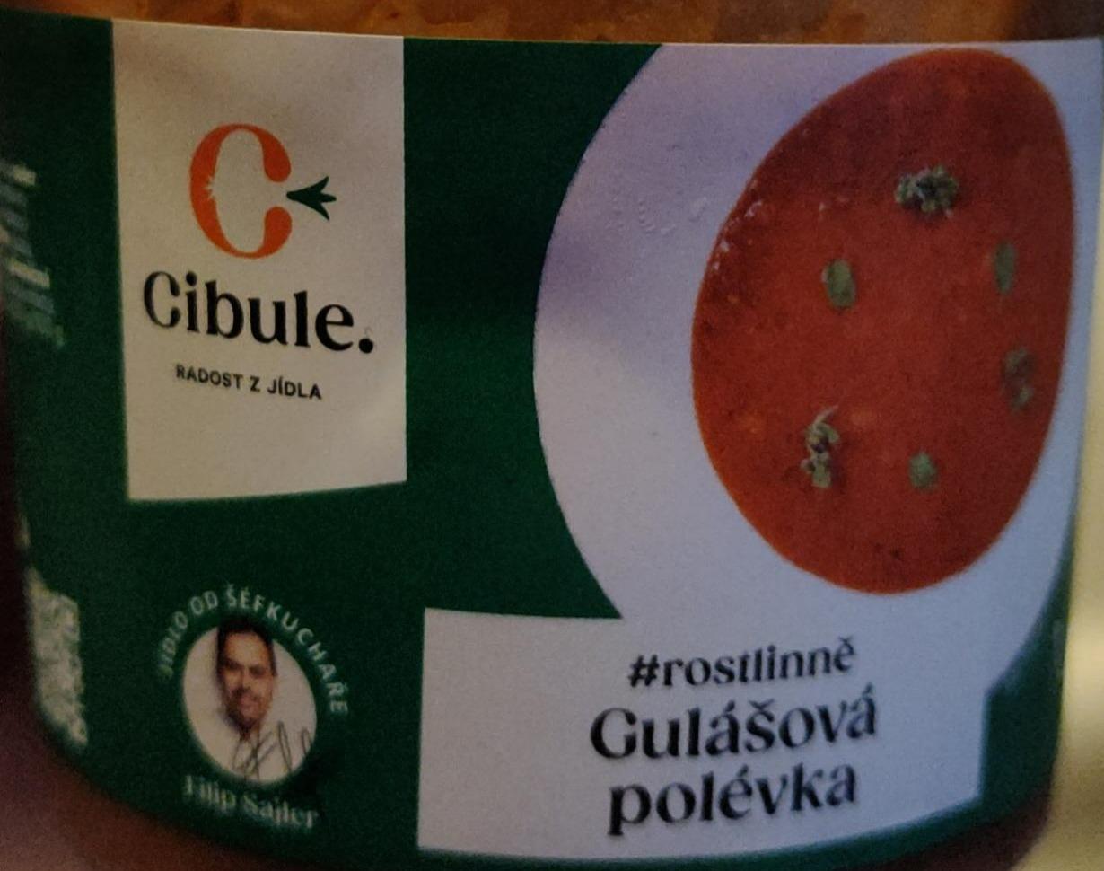 Fotografie - Gulášová polévka Cibule. Radost z jídla