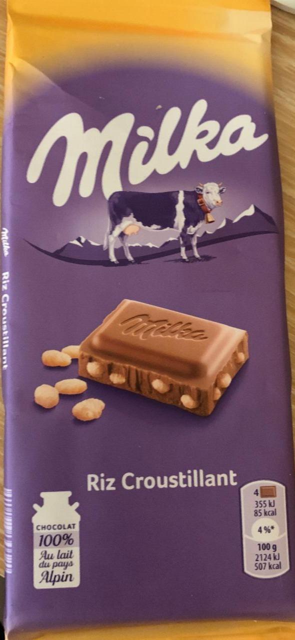 Fotografie - Riz Croustillant Milka