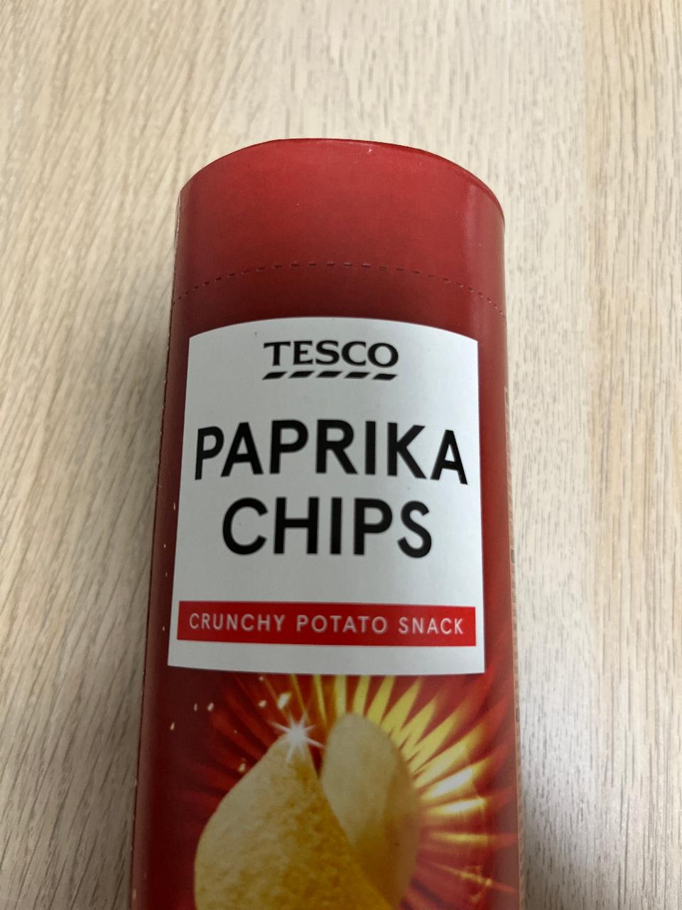 Fotografie - Paprika Chips Tesco