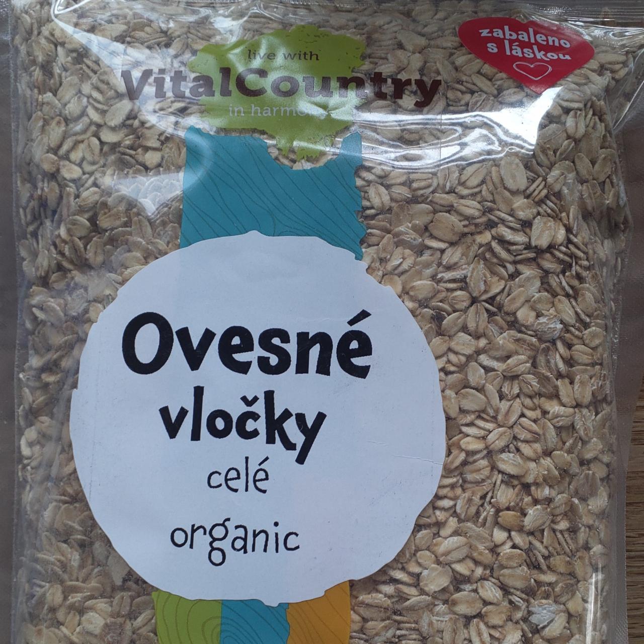 Fotografie - Ovesné Vločky celé organic VitalCountry