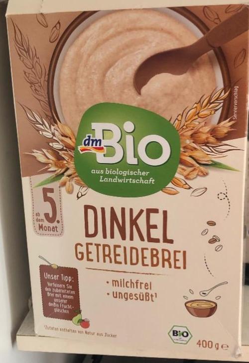 Fotografie - Dinkel getreidebrei dmBio